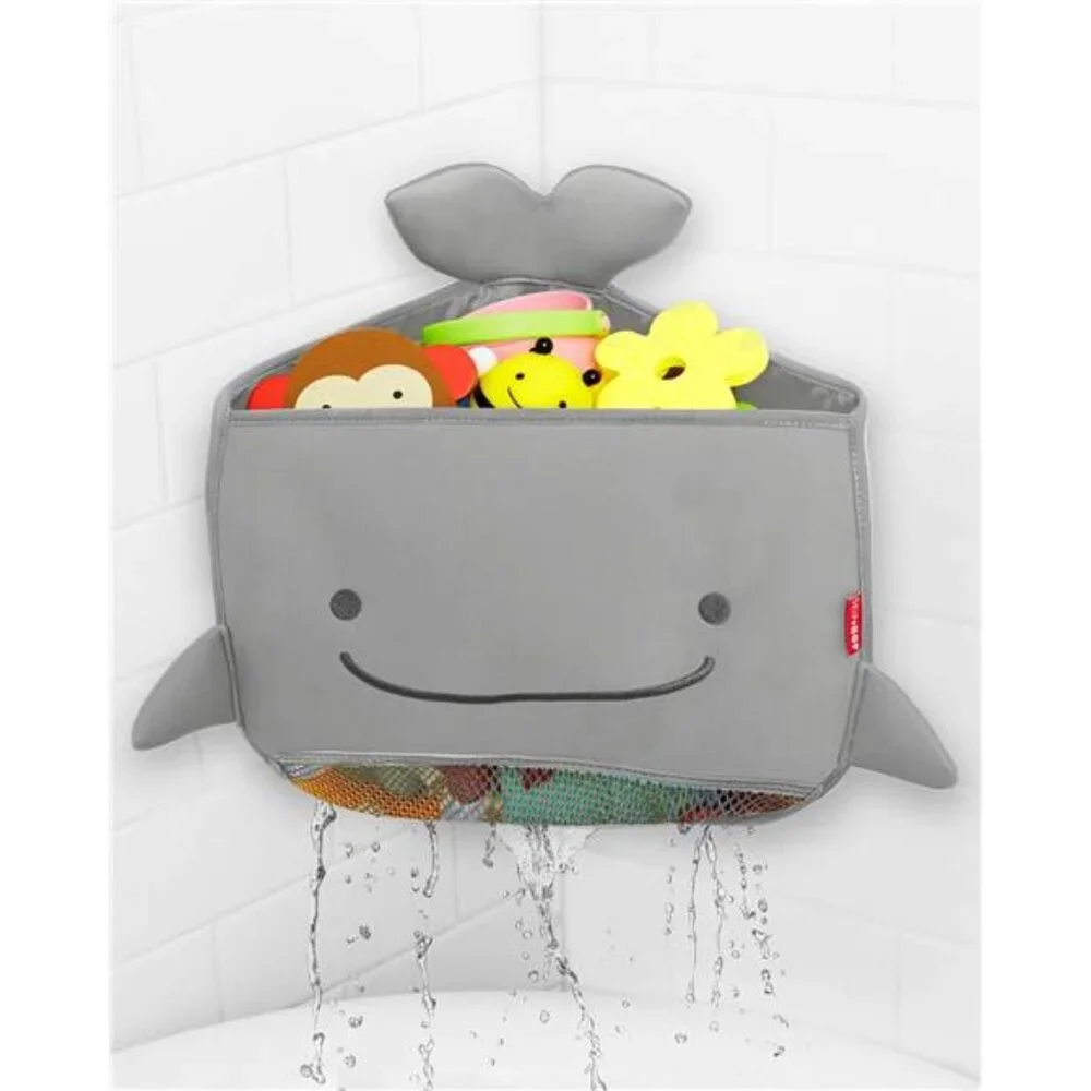 Skip Hop Bath Toy Storage, Moby Corner Hang Toy Organizer, Grey